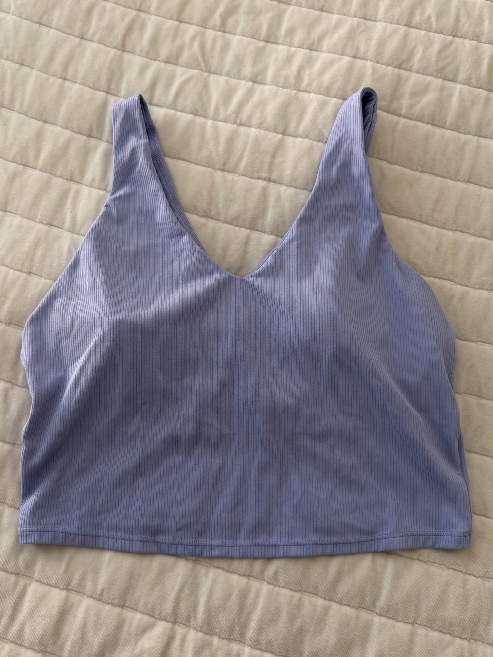 All In Motion L flex light support v-neck cropped sports bra
